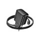 Зарядний пристрій HOCO CS24A Puerto USB-C PD25W + cable USB-C to Lightning Black (6942007639767)