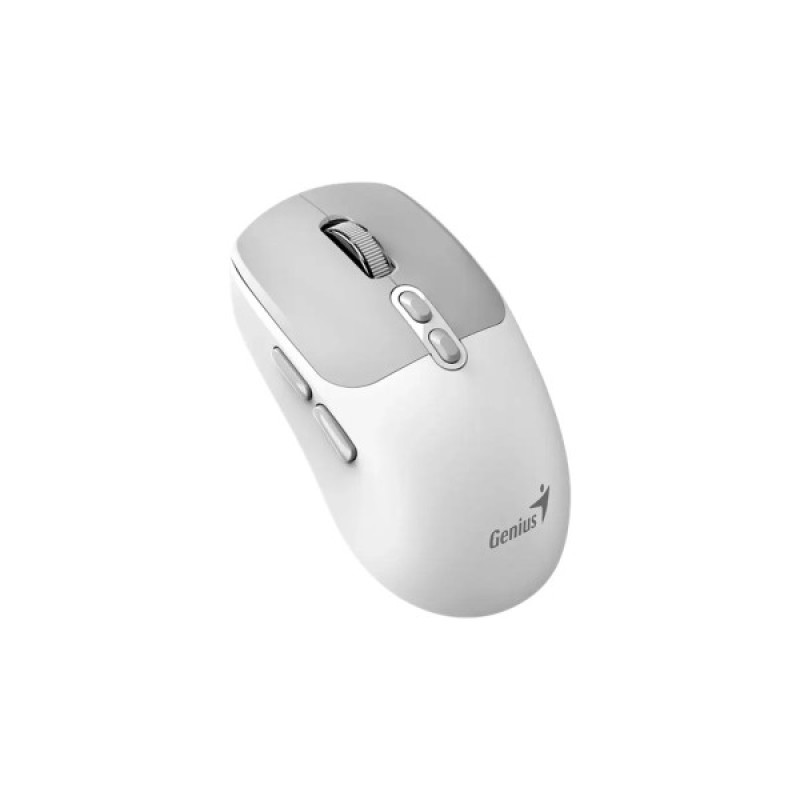 Мишка Genius NX-8080S Wireless/Bluetooth White/Grey (31030042401)