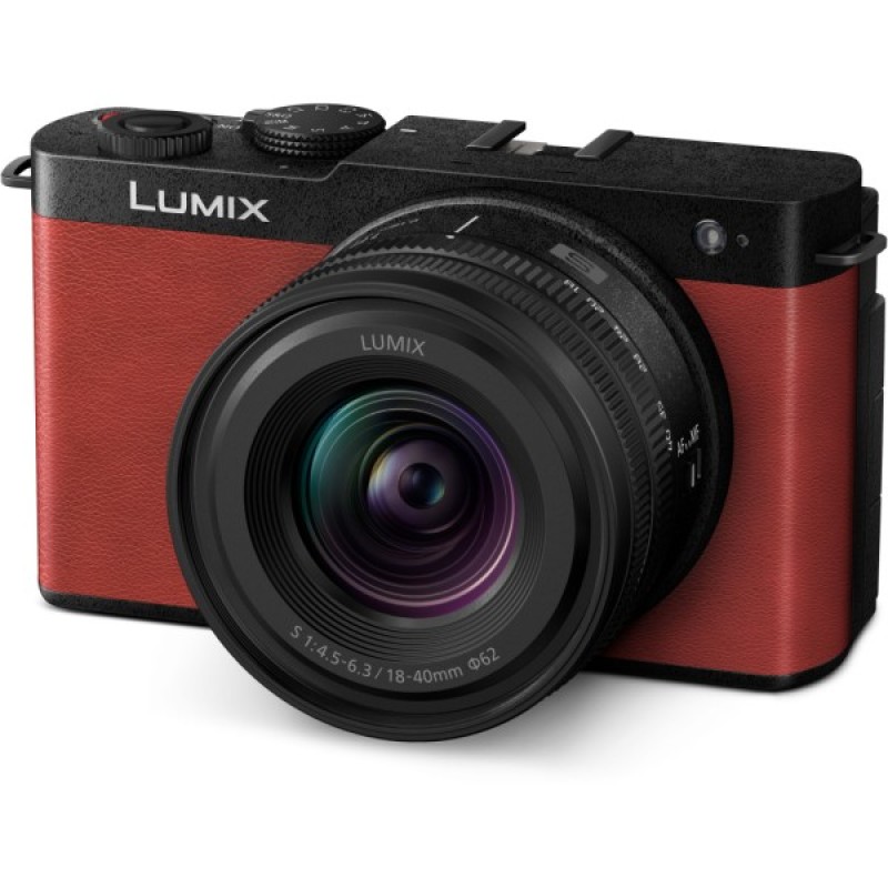 Цифровий фотоапарат Panasonic Lumix DC-S9 Kit 18-40mm f/4.5-6.3 Crimson Red (DC-S9NE-R)