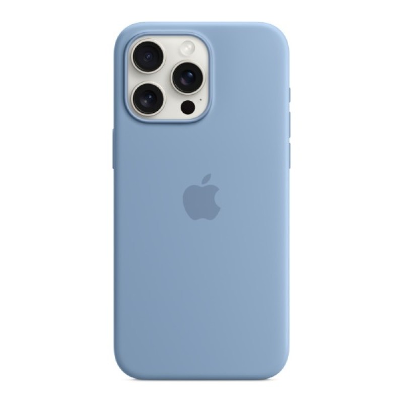 Чохол до мобільного телефона Apple iPhone 15 Pro Max Silicone Case with MagSafe Winter Blue (MT1Y3ZM/A)