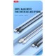 Дата кабель USB 2.0 AM to Lightning 1.0m Rock XO (NB230_L_White)