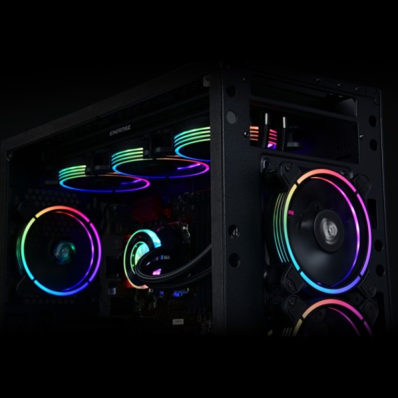Кулер до корпусу Enermax T.B.RGB A.D.3 PACK (UCTBRGBA12P-BP3)