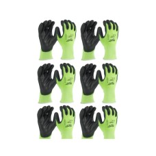Захисні рукавиці Milwaukee Hi-Vis Cut розмір XXL/11, 12 пар (4932492917)
