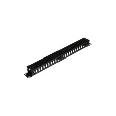 Кабельний організатор 19" 1U з кришкою, корпус метал Voltronic (05055)