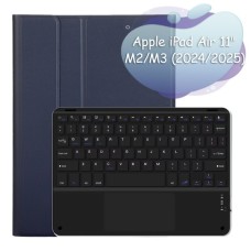Чохол до планшета BeCover Keyboard+TouchPad Apple iPad Air 11" M2/M3 (2024/2025) Deep Blue (712596)