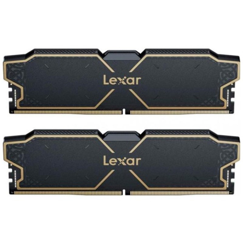 Модуль пам'яті для комп'ютера DDR5 32GB (2x16GB) 6000 MHz Thor RGB Lexar (LD5U16G60C38BG-RGD)