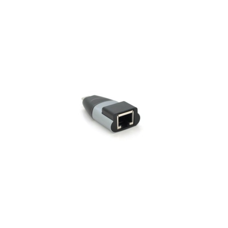 Перехідник USB-C to RJ45 1000Mbps black Voltronic (YT-A-Type-C(M)/RJ-45(F)-B/27019)