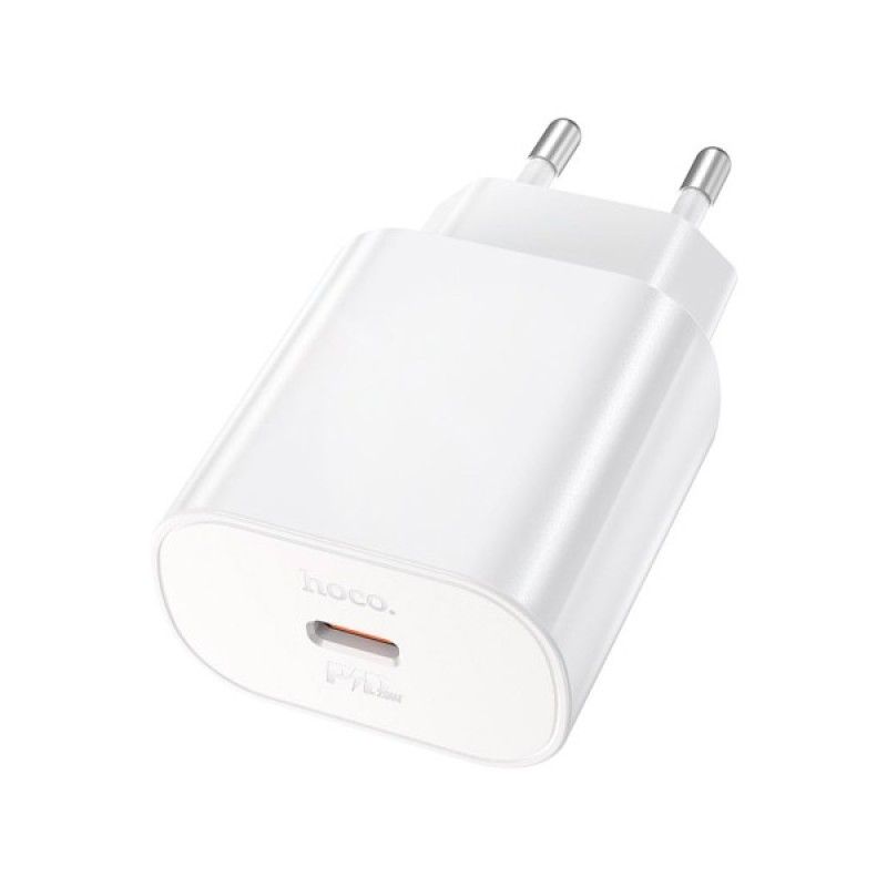 Зарядний пристрій HOCO N22 Jetta USB-C PD25W White (6931474760067)