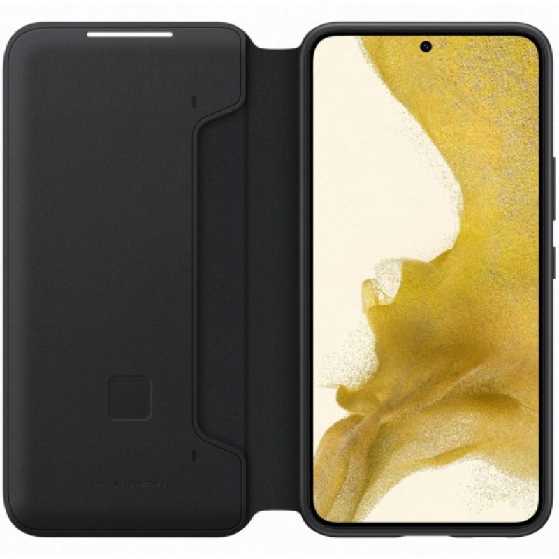 Чохол до мобільного телефона Samsung Smart LED View Cover Galaxy S22 Black (EF-NS901PBEGRU)