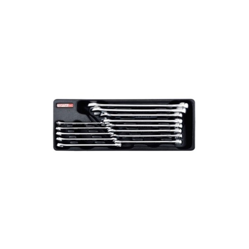 Ключ Toptul комбінований дюймовий 1/4"-5/16" мм 13 шт. (У ложементі) (GBAT1304)