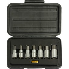 Набір головок Stanley торцевих 1/2", 7 шт., з шестигранними бітами (1-89-099)