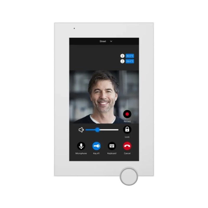 Відеодомофон Bas-IP AZ-07LF Android WiFi white