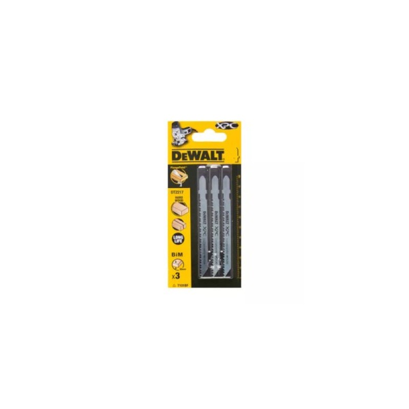 Полотно DeWALT EXTREME для деревини L=100,WL=75, 2.5мм,макс. глибина різу - 30, 3шт (DT2217)