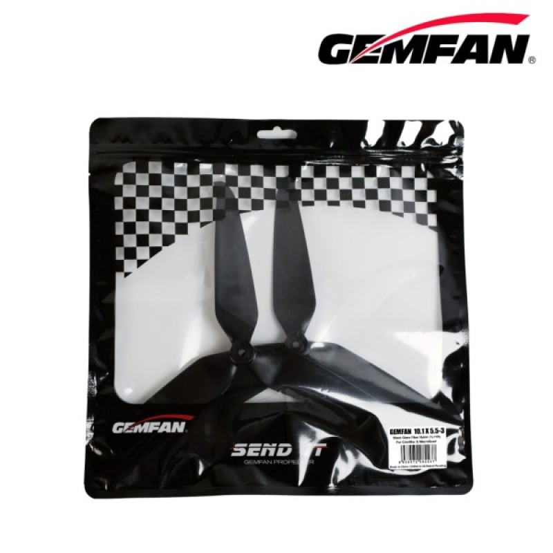 Пропелер для дрона Gemfan 10.1Х5.5 2xCW/2xCCW (PMGN10155-3B)