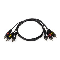 Кабель мультимедійний 3RCA to 3RCA 7.5m Atcom (13275)