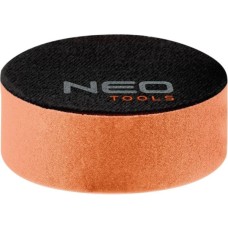 Круг зачистний Neo Tools полірувальний, губка середня, на липучці, 80x25мм (08-975)