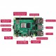 Мікро ПК Raspberry Pi 4, Model B, 4GB (RPI4-MODBP-4GB/RPI403)