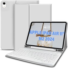 Чохол до планшета BeCover Keyboard Apple iPad Air 11" M2/M3 (2024/2025) Gray (711396)
