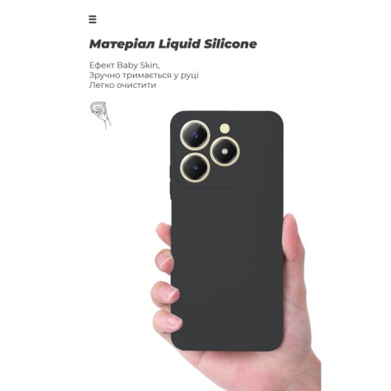 Чохол до мобільного телефона Armorstandart ICON Realme C61 4G Camera cover Black (ARM80555)