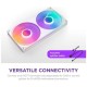 Кулер до корпусу NZXT F280 RGB Core Fan (Single Frame) - White (RF-U28HF-W1)
