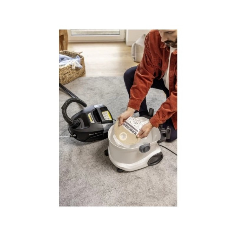 Мішок для пилососу Karcher KFI 657 флісовий SE 5, SE 5.100, SE 6.100, 4шт (2.863-371.0)