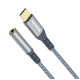 Перехідник USB-C to 3.5mm F 0.14m gray ColorWay (CW-AD-CJ)