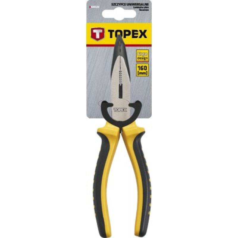 Плоскогубці Topex выгнутые, 160 мм (32D103)