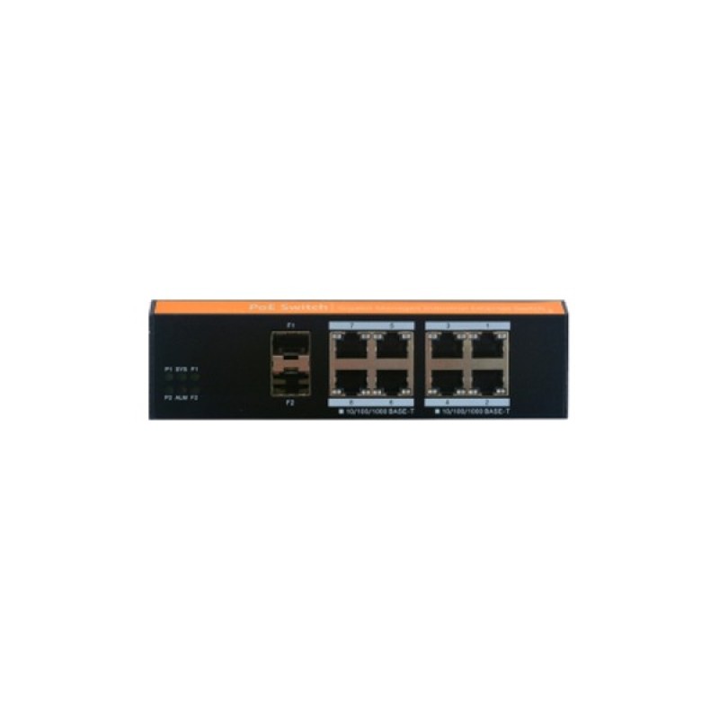 Комутатор мережевий FoxGate S6108G-S2-I-W POE
