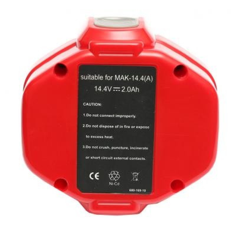 Акумулятор до електроінструменту PowerPlant для MAKITA GD-MAK-14.4(A) 14.4V 2Ah NICD (DV00PT0042)