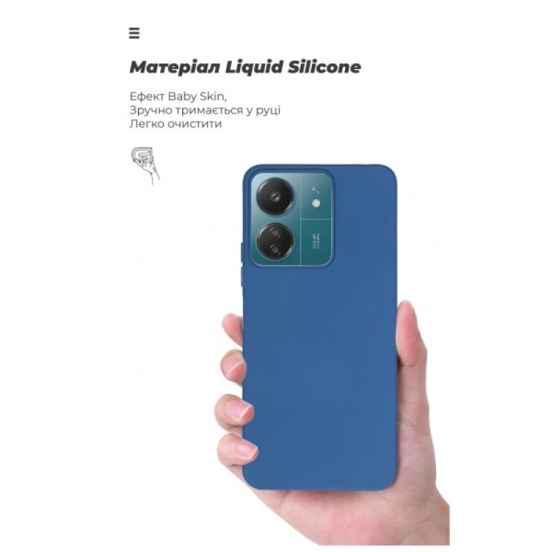 Чохол до мобільного телефона Armorstandart ICON Case Xiaomi Redmi 13C / Poco C65 Dark Blue (ARM72481)