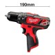 Шуруповерт Milwaukee M12 BPD-0, 30Нм (без АКБ та ЗП) (4933441950)