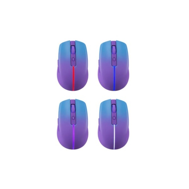 Мишка Defender Mystery MM301 LED Wireless/Bluetooth Violet (52301)