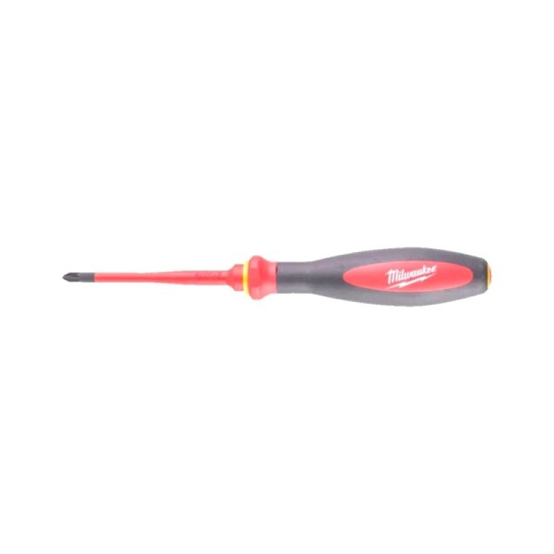 Викрутка Milwaukee VDE діелектрична тонка PZ1х80мм (4932471450)