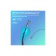 Дата кабель USB-C to USB-C ecoline-cc120.black Promate (ecoline-cc120.black)