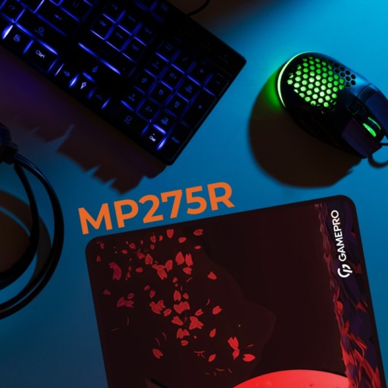 Килимок для мишки GamePro Speed/Control Black-Red (MP275R)