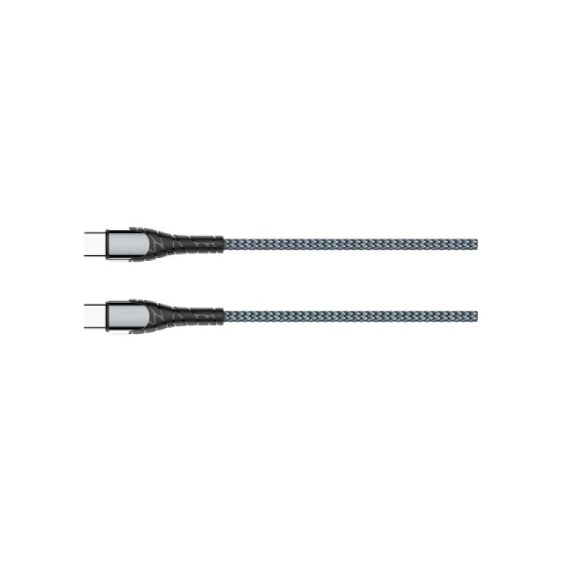 Зарядний пристрій ColorWay C102A Power Delivery 20W USB-C + cable USB-C to USB-C 1.0m 3.0A 65W grey (CW-CHS026PD-WT/CBPDCC040-GR)