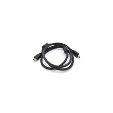 Кабель мультимедійний HDMI M to HDMI M 1.0m V1.4 4K black Ritar (HDMI(M)/(M)V1.4-1m-348P)