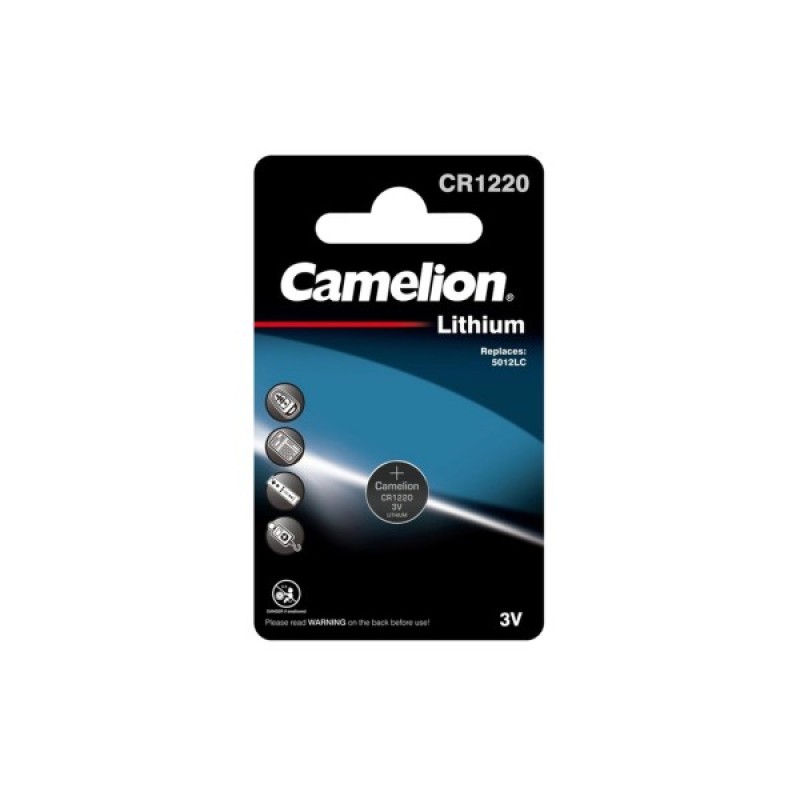 Батарейка CR 1220 Lithium * 1 Camelion (CR1220-BP1)