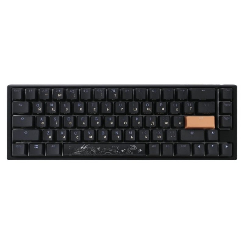 Клавіатура Ducky One 3 SF Cherry MX Red RGB UA USB Black (DKON2167ST-RUAPXCLAWSC1)