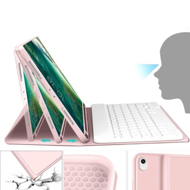 Чохол до планшета BeCover Keyboard Apple iPad Air 11" M2/M3 (2024/2025) Pink (711398)