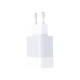 Зарядний пристрій XO 1xUSB QC3.0 18W + 2xUSB 2.4A + cable USB-C white (L72-TC-WH)
