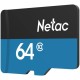 Карта пам'яті Netac 64GB microSD class 10 UHS-I U1 (NT02P500STN-064G-S)