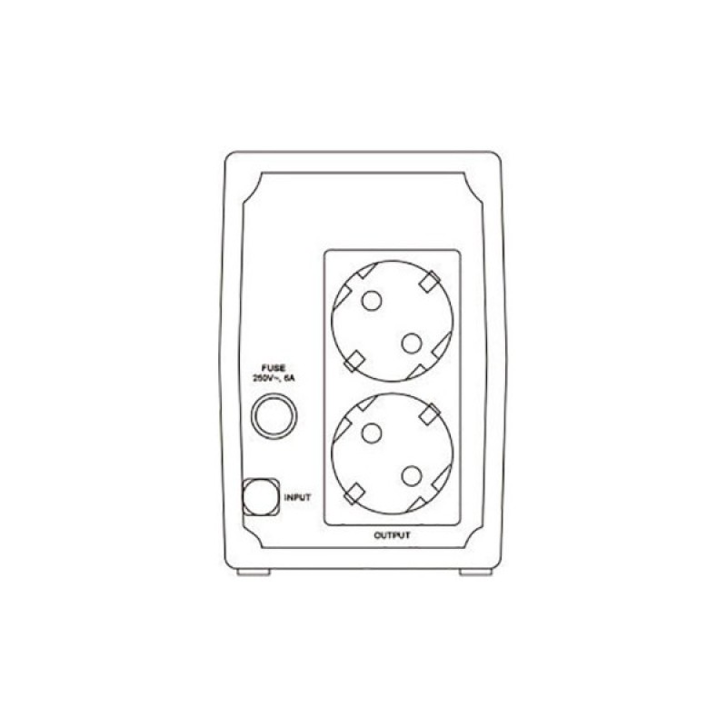 Пристрій безперебійного живлення Marsriva MR-UF800 480W (MR-UF800)