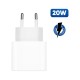 Зарядний пристрій Armorstandart AMHJ83 20W USB-C White + cable USB-C to Lightning (ARM77724)