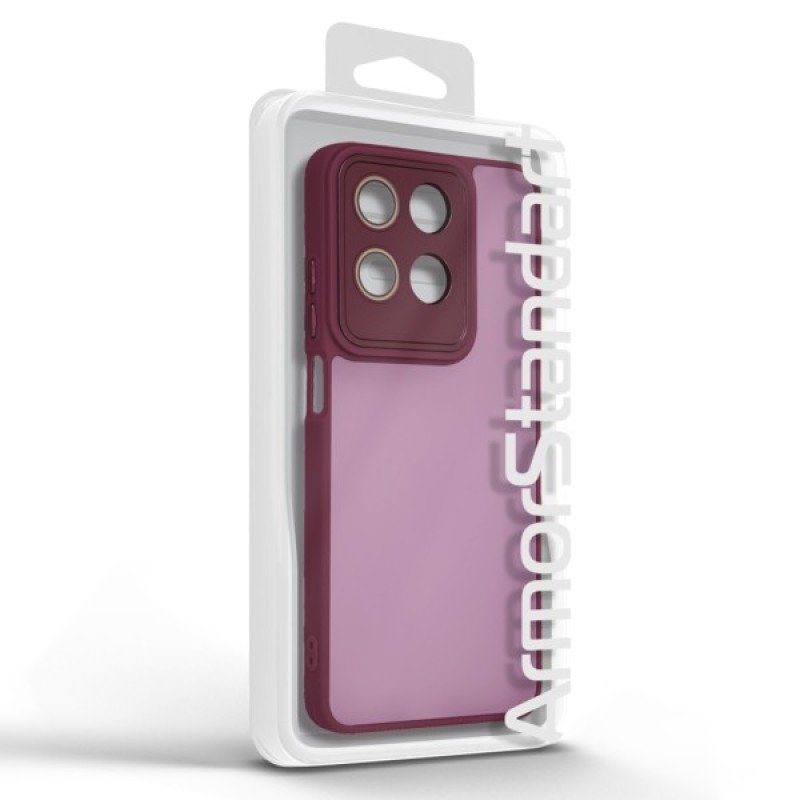 Чохол до мобільного телефона Armorstandart ShadeX Motorola G15 / G15 Power Wine Red (ARM83023)