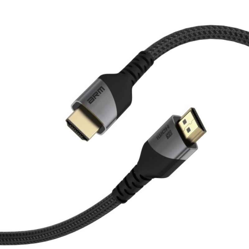 Кабель мультимедійний HDMI to HDMI 2m 2.1 8K Black Armorstandart (ARM71096)