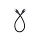 Дата кабель USB 2.0 AM to USB-C 0.25m black Dengos (NTK-TC-TC-SHRT-BLACK)
