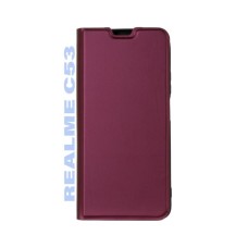 Чохол до мобільного телефона BeCover Exclusive New Style Realme C53 Red Wine (711203)