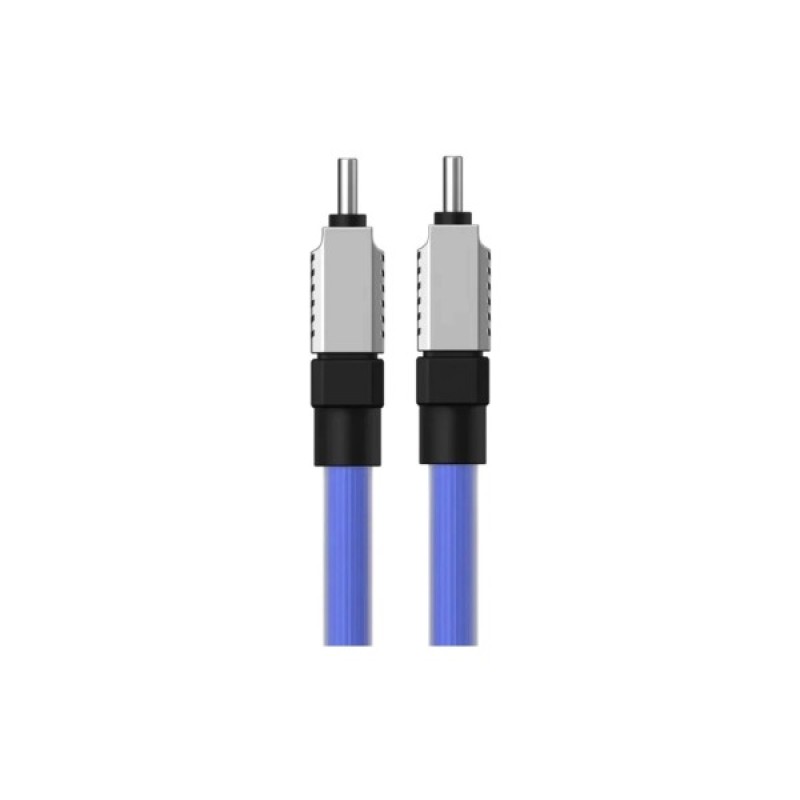 Дата кабель USB-C to USB-C 1.0m CoolPlay Fast Charging 100W blue Baseus (CAKW000203)