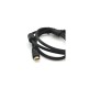 Кабель мультимедійний HDMI M to HDMI M 2.0m V1.4 4K black Ritar (HDMI(M)/(M)V1.4-2m-348P)
